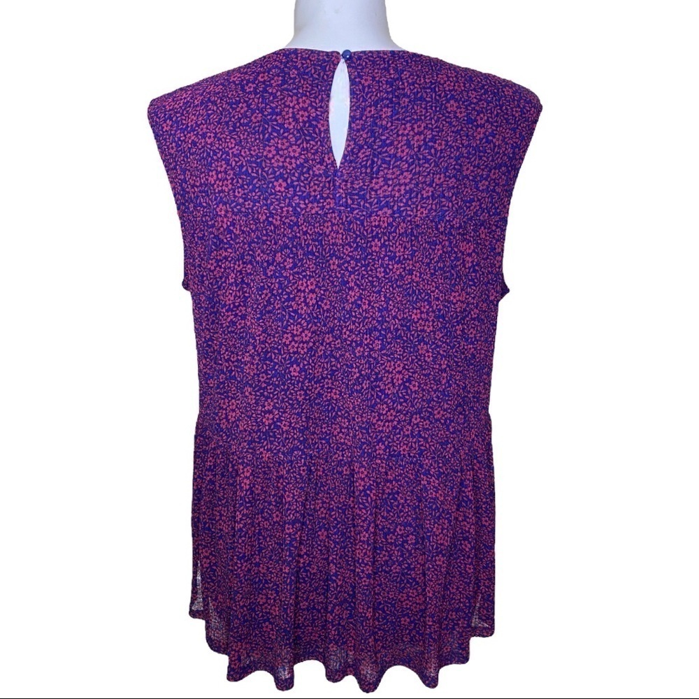 Juicy Couture Floral Blouse Size XXL - Picture 3 of 6